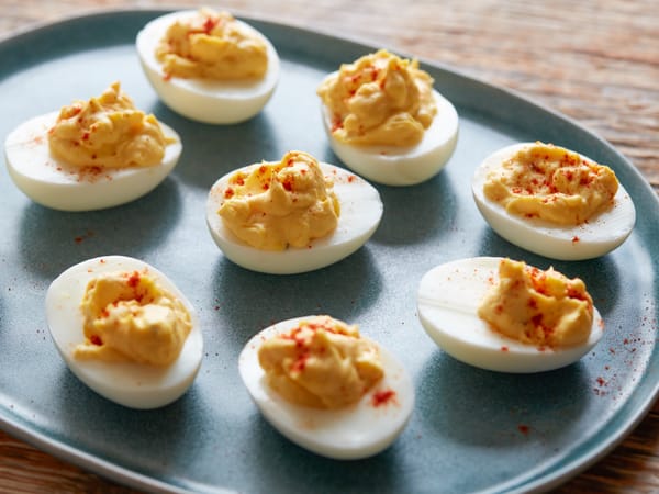 How to make deviled eggs (also: a review of THE SINISTER CLIFFS)