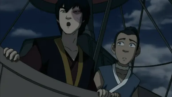 Avatar: The Last Airbender: "Chapter Fourteen: The Boiling Rock, Part 1" and "Chapter Fifteen: The Boiling Rock, Part 2"