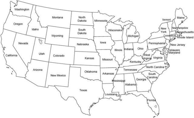 Episodes: A list of states I have been to, ranked by how long I have spent in each (with notes on quality of life)